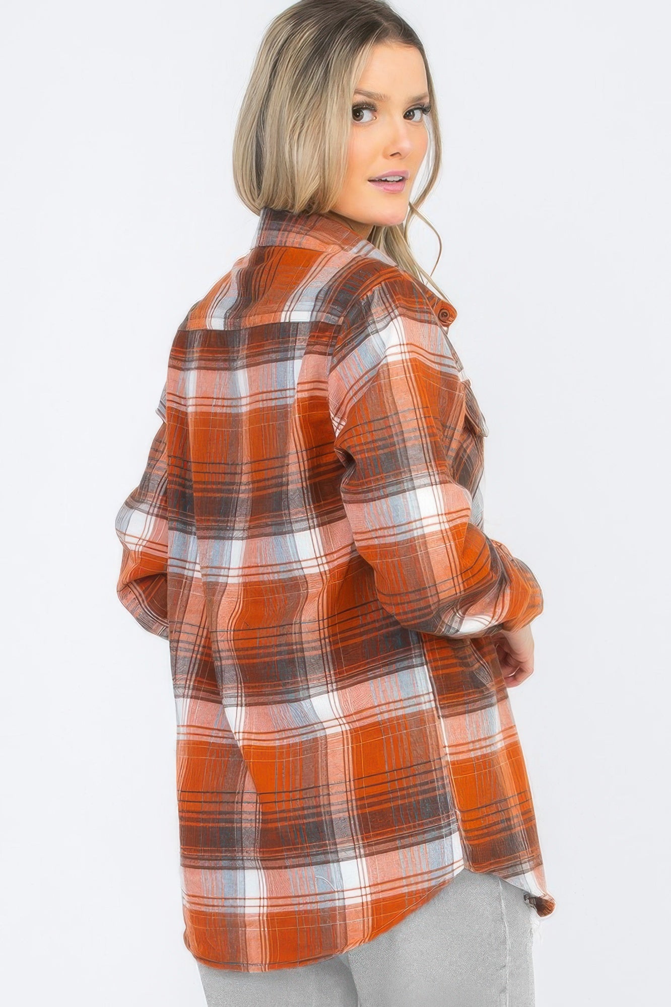 Oversized Checkered Flannel