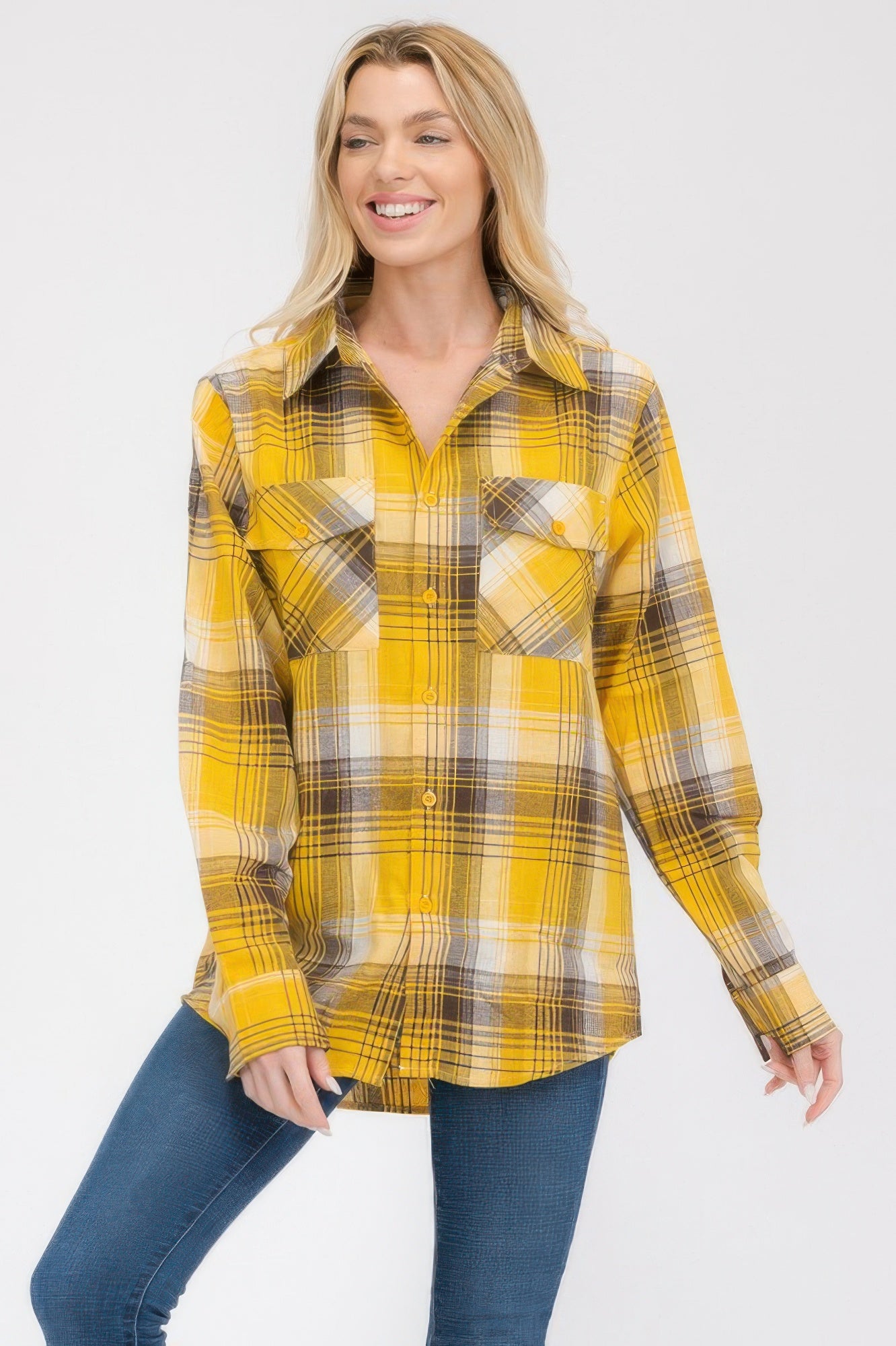 Oversized Checkered Flannel