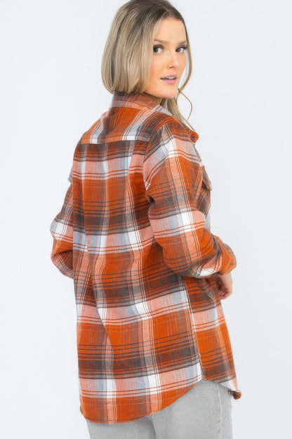 Oversized Checkered Flannel